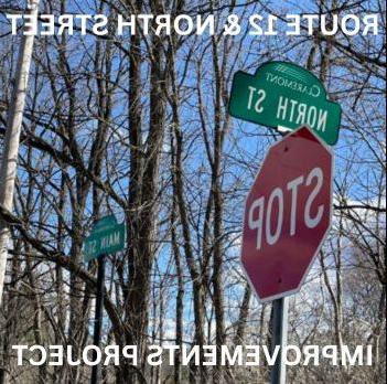 Photo of North & Main Street Signs